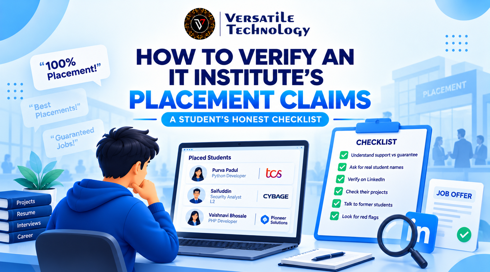 How to Verify an IT Institutes Placement Claims: A Students Honest Checklist